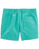 Baby Pull-On Canvas Shorts