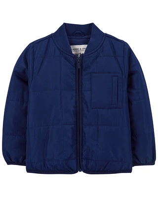 Baby Quilted Bomber Jacket