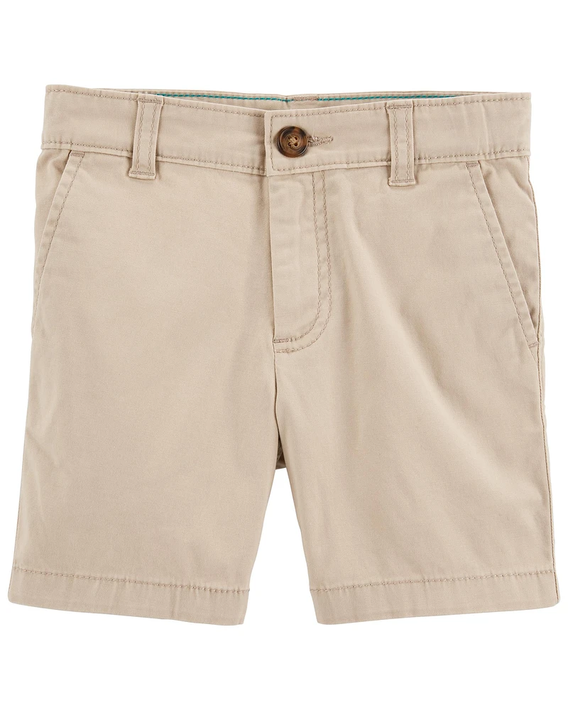 Toddler Flat-Front Shorts