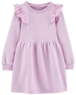Toddler Long-Sleeve Fleece Dress