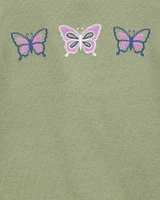 Toddler Butterfly Long-Sleeve Tee