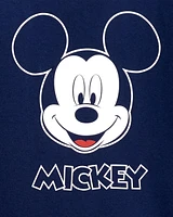 Kid 2-Piece Mickey Mouse 100% Snug Fit Cotton Pajamas