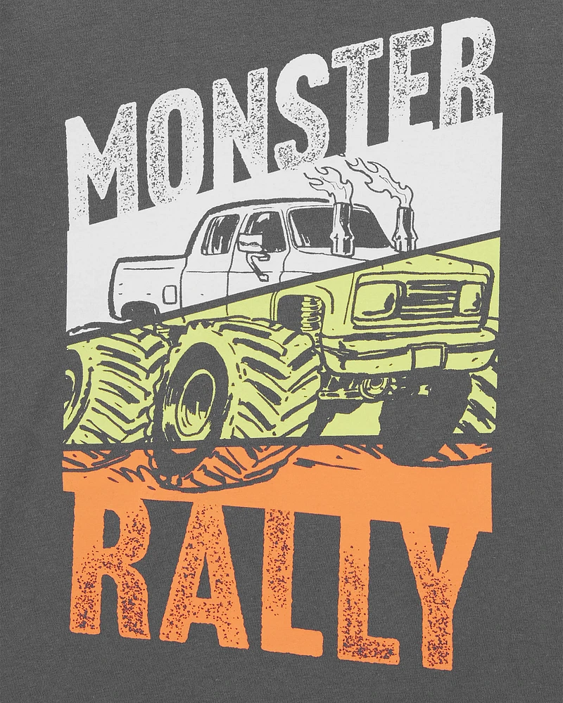 Toddler Monster Truck Graphic Tee