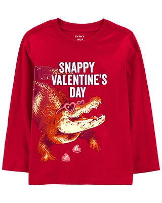 Kid Snappy Valentine's Day Graphic Tee