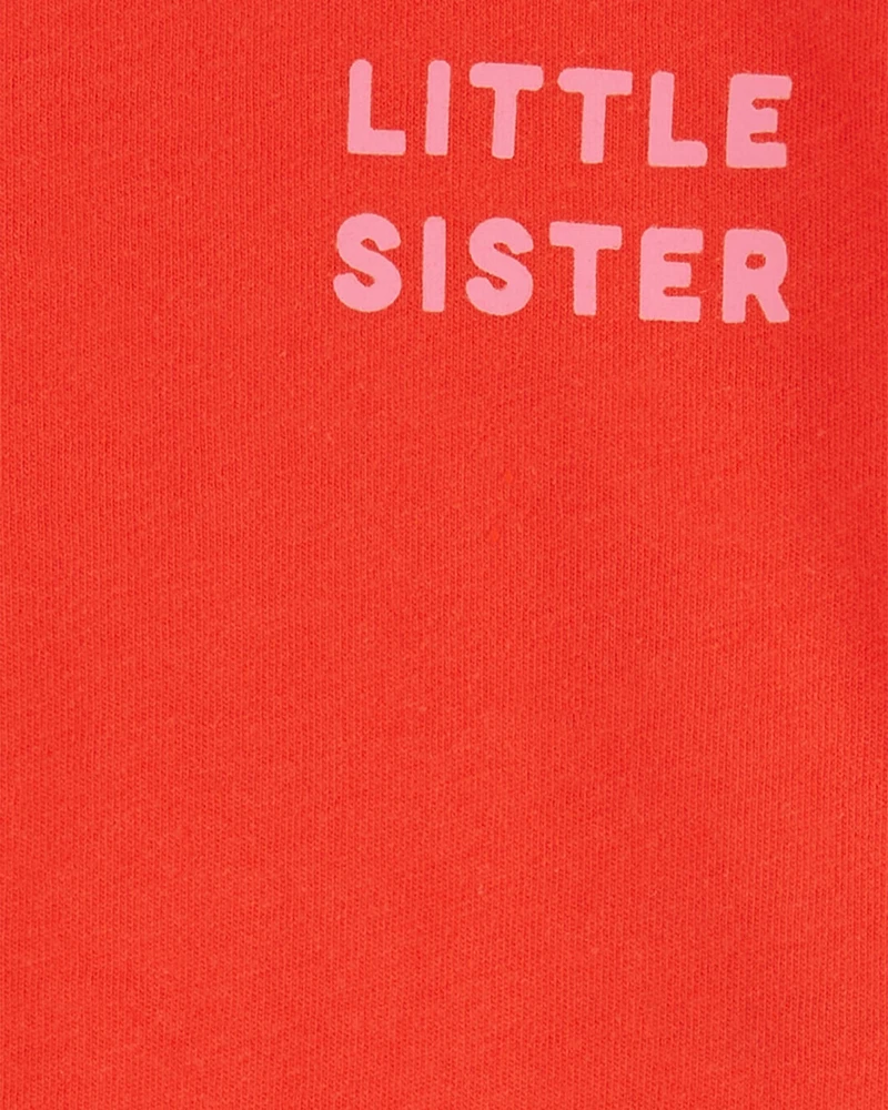 Baby Little Sister Cotton Bodysuit