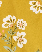 Baby Floral Cotton Jumpsuit