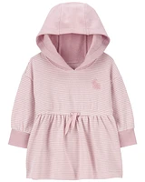 Baby Striped Hooded Dress