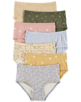 7-Pack Floral Stretch Cotton Underwear