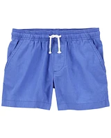 Baby Pull-On Linen Shorts