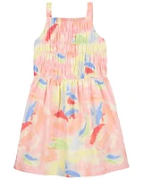 Kid Watercolor Sleeveless Dress