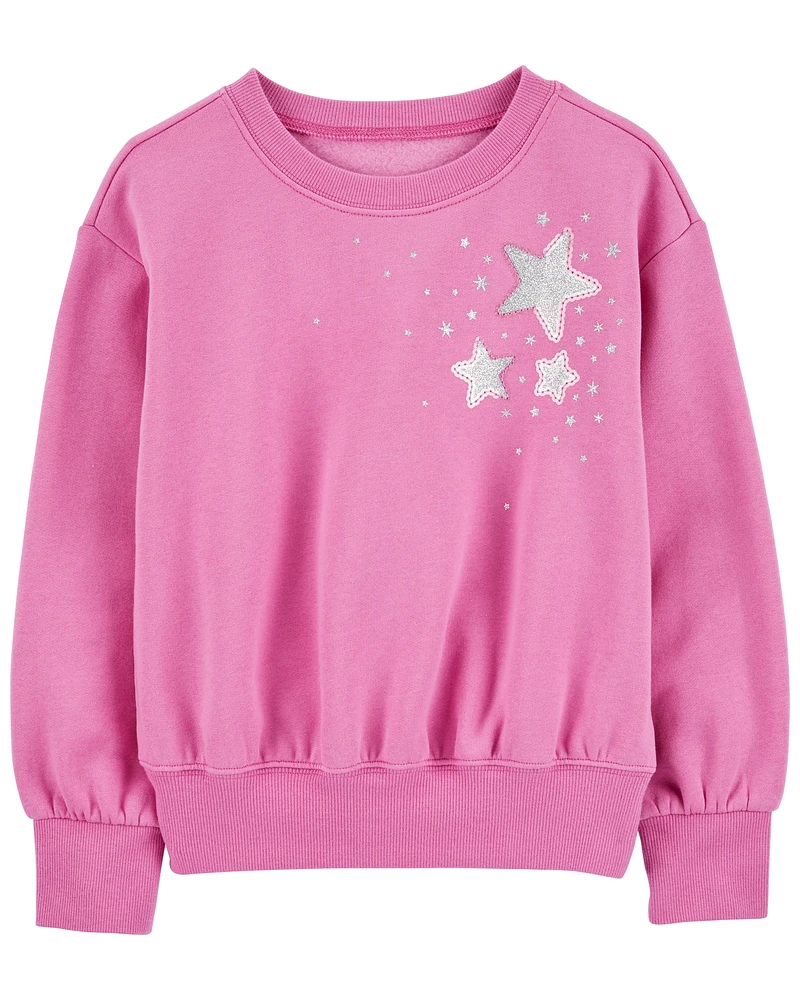 Kid Star Fleece Sweatshirt