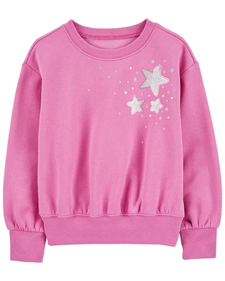 Kid Star Fleece Sweatshirt