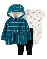 Baby 3-Piece Little Jacket Set