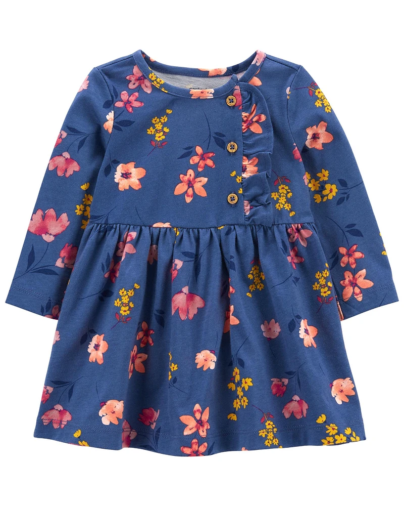 Baby Butterfly Jersey Dress