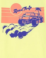 Kid Beach Car Graphic Tank