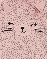 Baby Cat Side-Snap Sleep & Play Pajamas