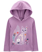 Toddler Fox Jersey Hoodie