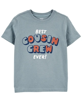 Toddler Best Cousin Crew Ever Graphic Tee