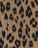 Kid Leopard Sherpa Hoodie