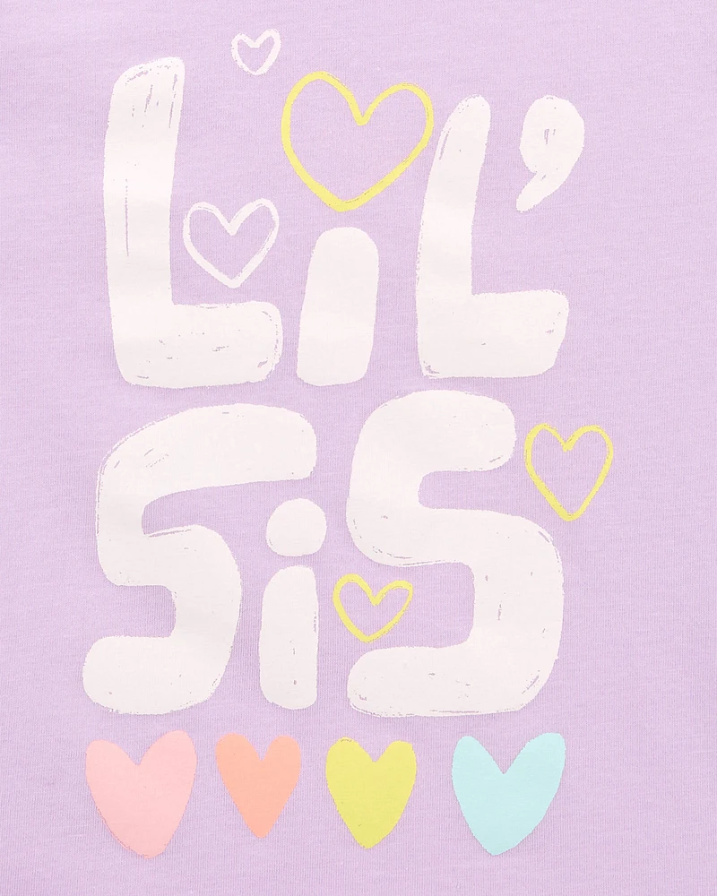 Toddler Lil Sis Graphic Tee