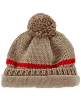 Baby Striped Knit Cap