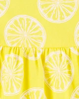 Toddler Lemon Tank Dress