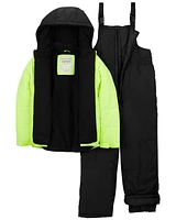 Kid 2-Piece Colorblock Snowsuit