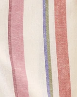 Kid Striped LENZING™ ECOVERO™ Linen Top