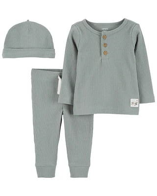 Baby 3-Piece Thermal Outfit Set
