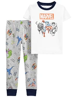 Toddler 2-Piece ©MARVEL100% Snug Fit Cotton Pajamas