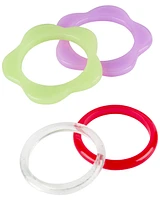 4-Pack Bangle Bracelets