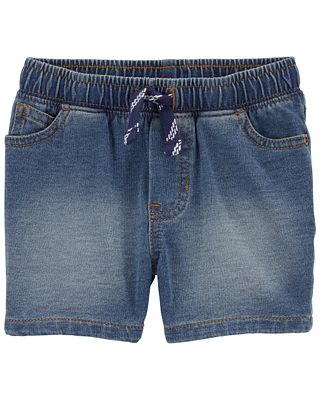 Baby Pull-On Denim Shorts