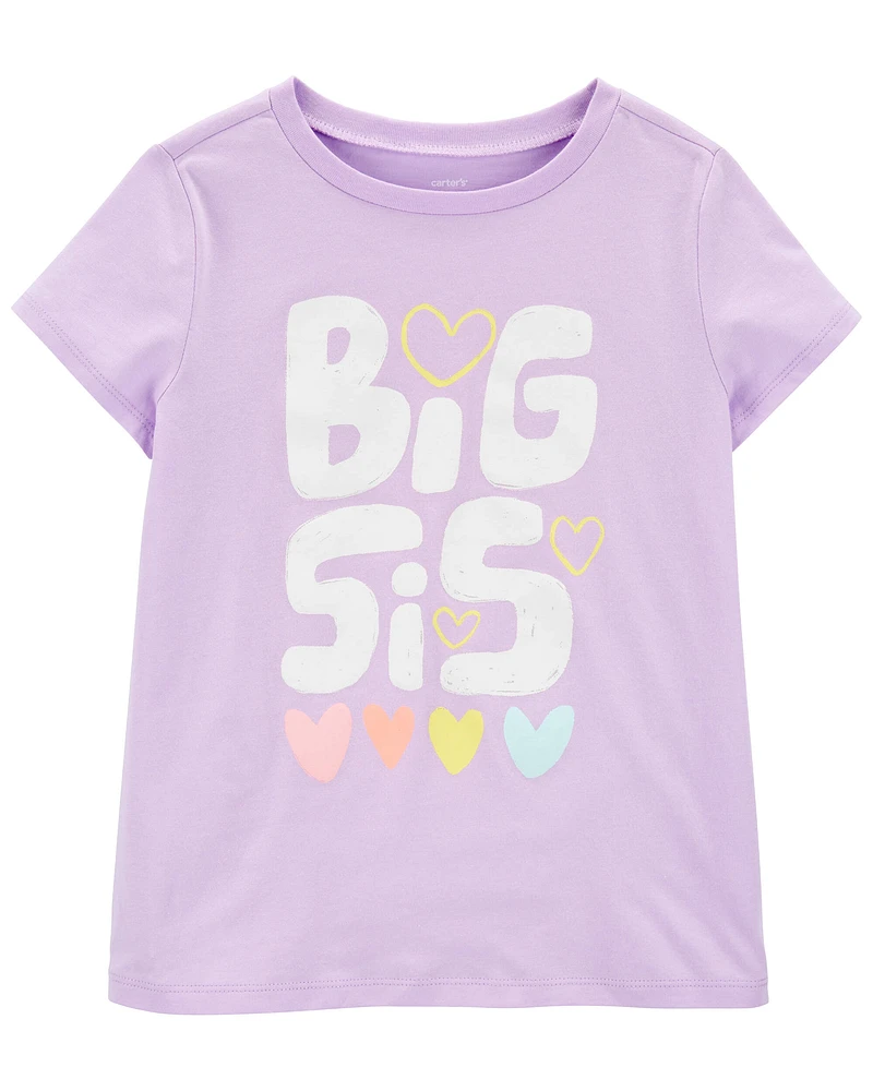 Toddler Big Sis Graphic Tee