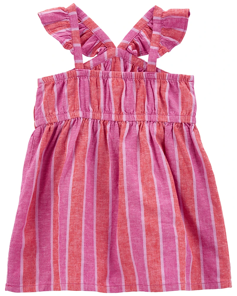 Baby Striped LENZING™ ECOVERO™ Dress