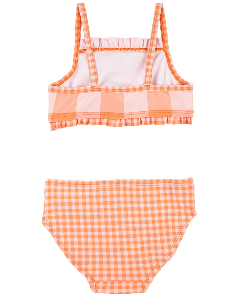 Baby Gingham Ruffle 2-Piece Bikini