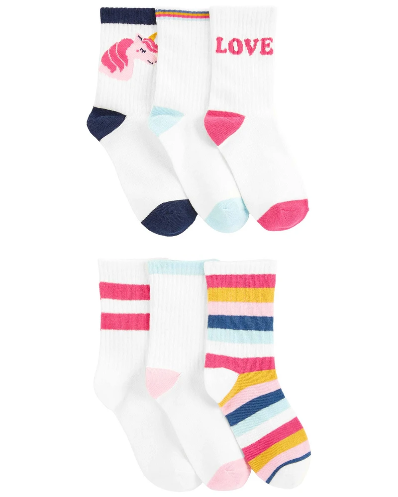 Kid -Pack Crew Socks