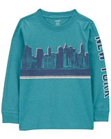 Kid New York Cityscape T-Shirt