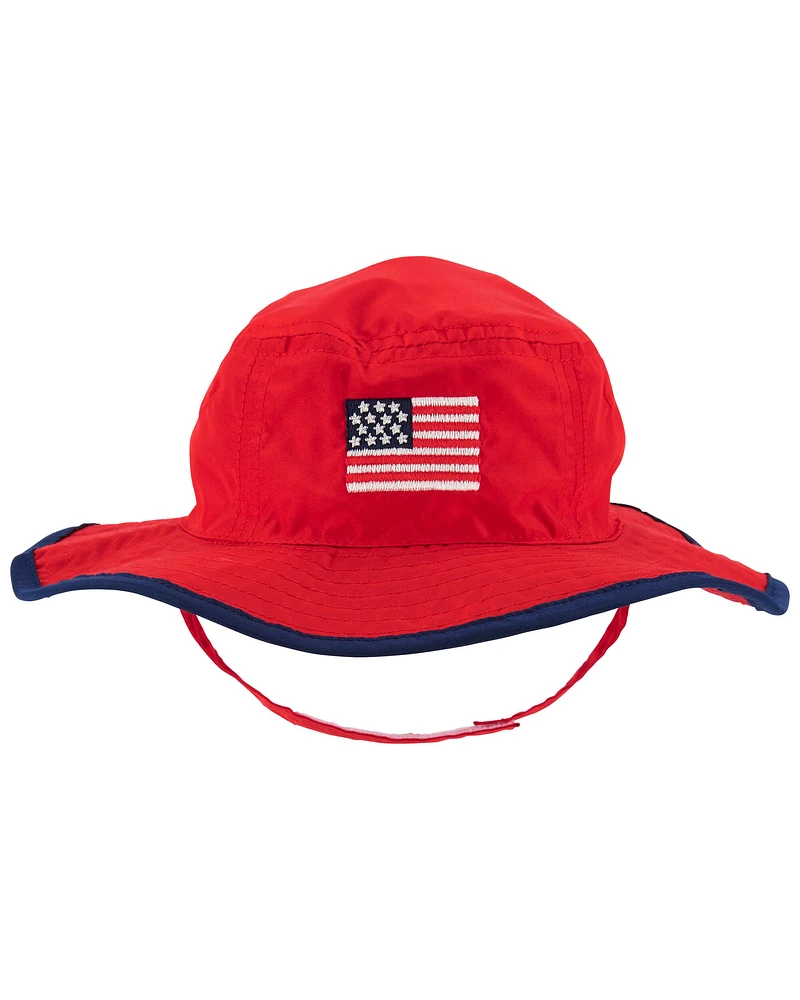 Baby American Flag Bucket Hat