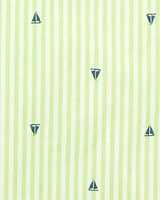 Toddler Sailboat Button-Down Shirt