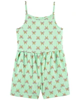 Kid Butterfly Cotton Romper