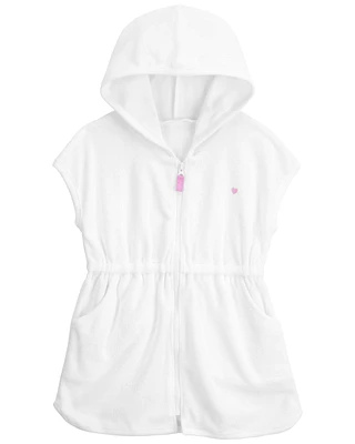 Baby Hooded Zip-Up Cover-Up