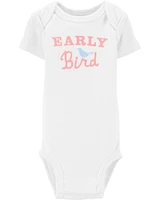 Baby Preemie Early Bird Bodysuit