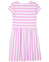 Kid Striped Cotton Dress