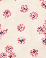 Baby Floral LENZING™ ECOVERO™ Linen Top