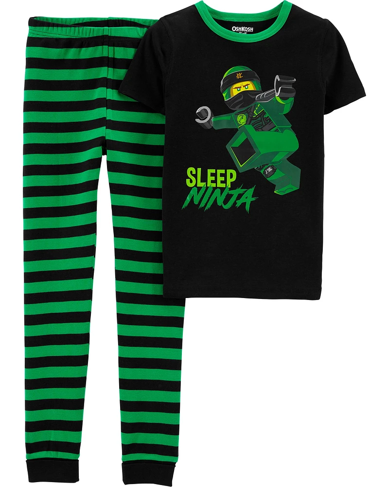 Kid 2-Piece LEGO® 100% Snug Fit Cotton Pajamas