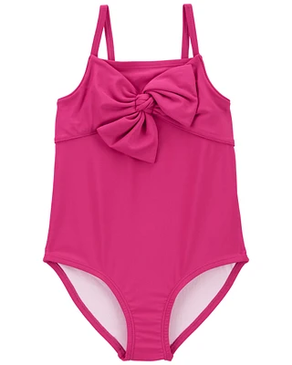 Toddler Bow 1-Piece Swimsuit