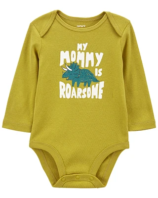 Baby Mommy Long-Sleeve Bodysuit
