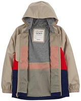 Kid Colorblock Rain Jacket