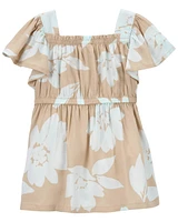 Baby Floral Print LENZING™ ECOVERO™ Dress