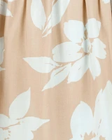 Toddler Floral Print LENZING™ ECOVERO™ Dress